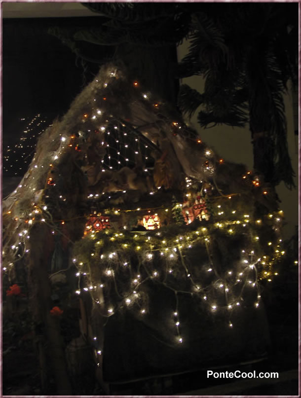 Nacimiento de luces de donde sale la luz de la esperanza para el mundo entero