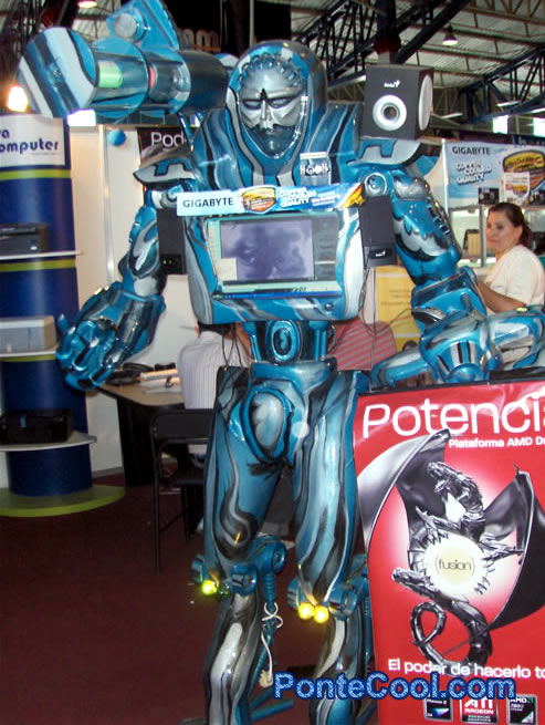 Modelo de robot del futuro 