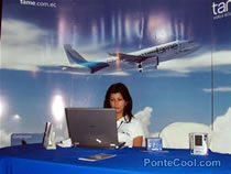 Registro On-line vuelos aéreos