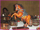 Figura artesanal del caballo