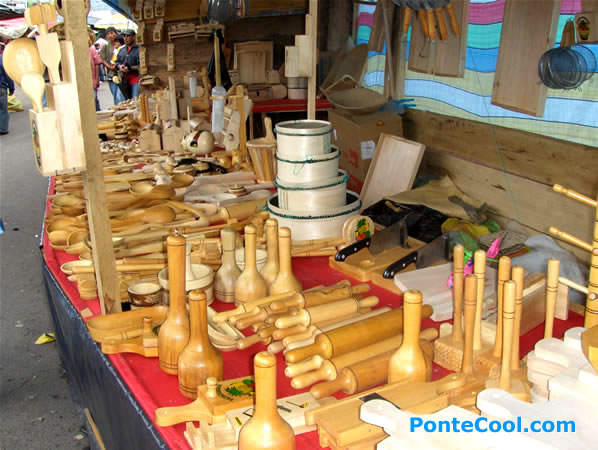 Artículos de madera para las amas de casa