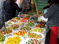 Varios objetos de barro