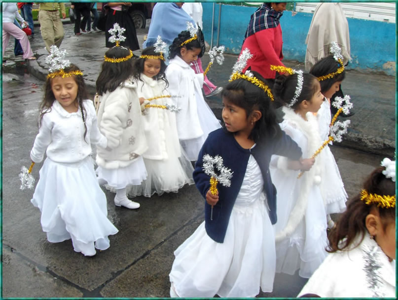Con mucha alegría avanzan en el pase del niño Jesús