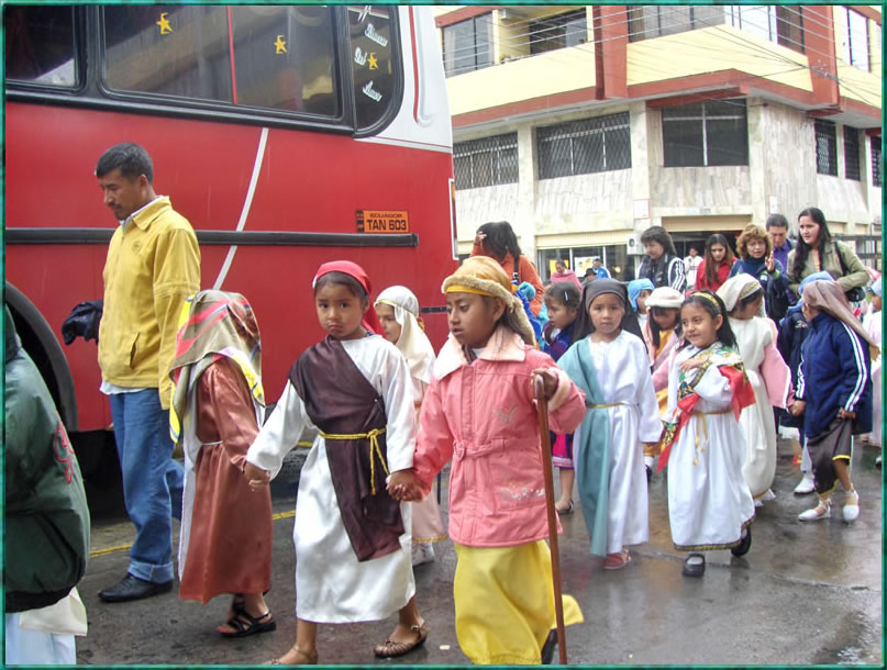 Todos los niños al encuentro del niño Jesús