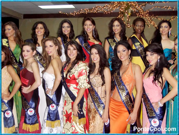 Candidata a Miss Ecuador 2008