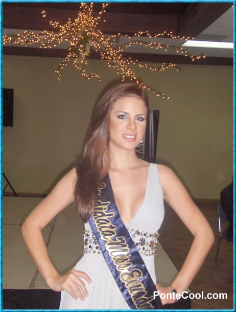 Candidata a Miss Ecuador 2008