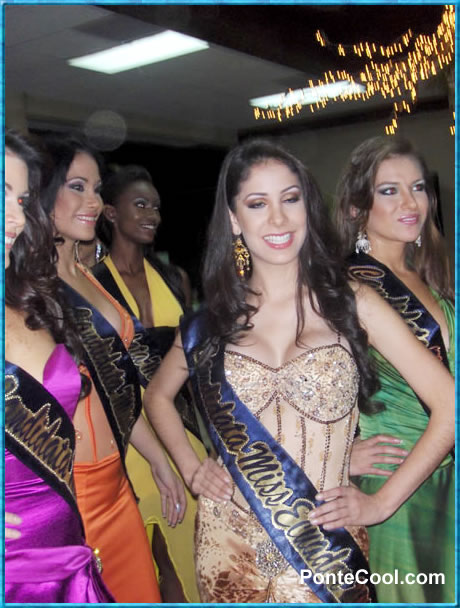 Candidata a Miss Ecuador 2008