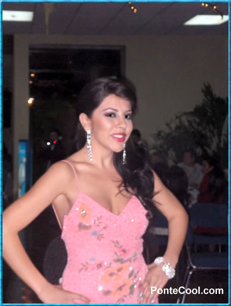 Candidata a Miss Ecuador 2008