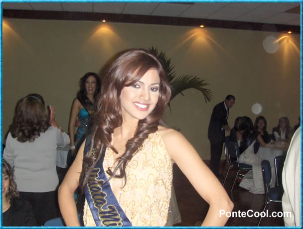 Candidata a Miss Ecuador 2008