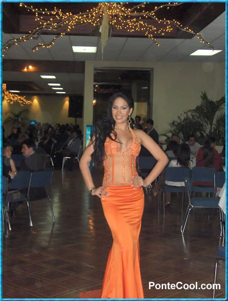 Candidata a Miss Ecuador 2008