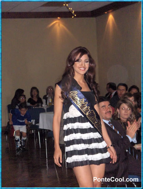 Candidata a Miss Ecuador 2008