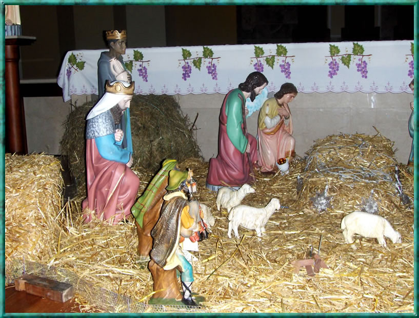 Nacimiento del Niño en la Catedral de Ambato