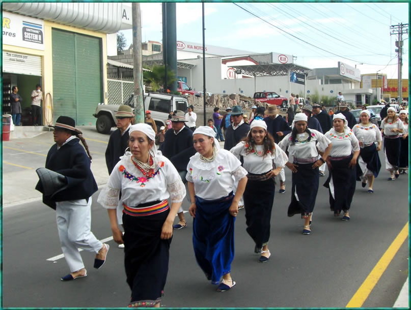 En el pase del Niño también estuvo presente el folklore