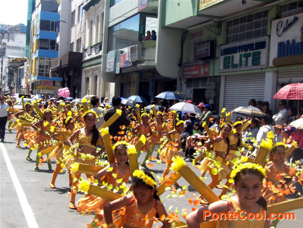 Pregón Fiestas de las frutas y las Flores Ambato 2009