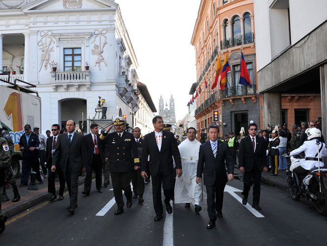 Por las calles de Quito 