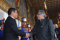 Rafael Correa y Fernando Lugo