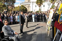 Ofrenda Monumento a los Héroes
