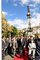 Ofrenda Monumento a los Héroes