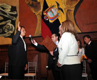 En el momento del Juramento