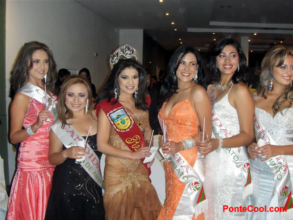 Candidatas a Reina de Ambato 2009
