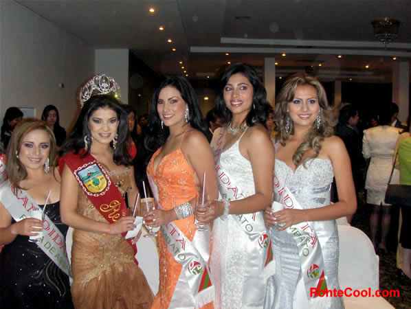 Candidatas a Reina de Ambato 2009
