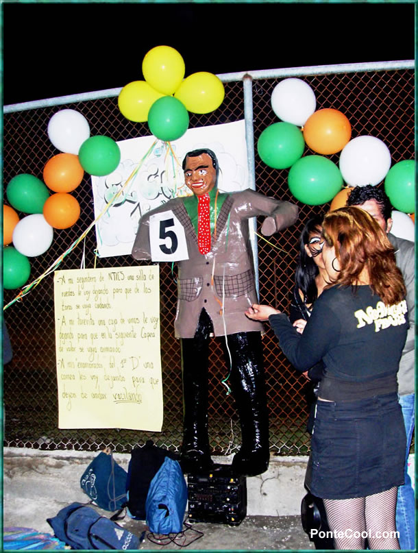 El Cholito tampoco se salvo de ser quemado