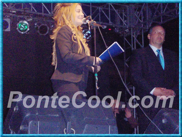 Marian Sabate conocida presentadora de la Televisi&oacute;n Ecuatoriana